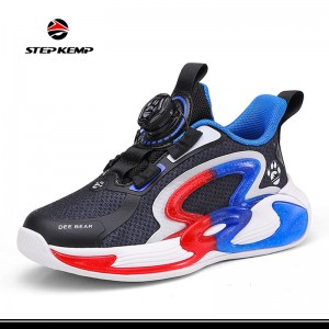 Kids Running Tennis Shoes Breathable Lightweight Fashion Sneakers