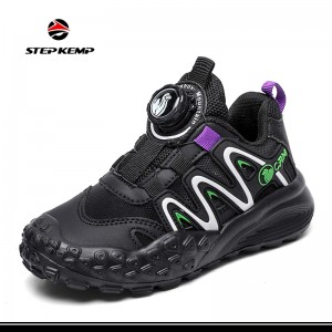 Kid Trainers Slip on Mesh Breathable Sneakers Outdoor Casual Shoes