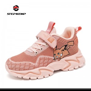 Αθλητικά παπούτσια για αγόρια για κορίτσια Flyknit Slip On Running ελαφριά, καθημερινά σχολικά παπούτσια τένις για νήπια/μικρά παιδιά