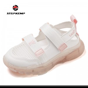 Sandales antidérapantes d'été pour filles, chaussures de marche pour bébés et tout-petits