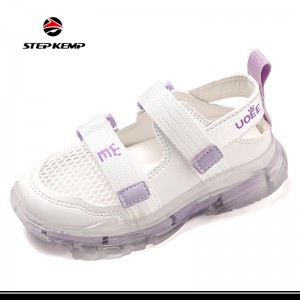 Lány nyári csúszásgátló szandál Infant Baby Prewalker sétáló tipegő cipő