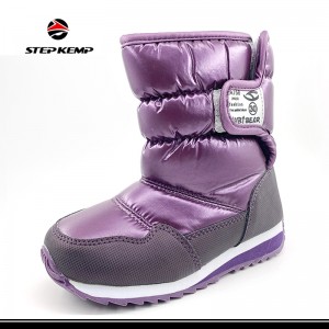 New Winter Children′s Snow Boots Fashion Ankle Boots Warm Footwear