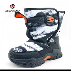 Snow Boots Болумушту Дизайн Жылуу Custom Кышкы Жаз Plush Балдар мех балдар үчүн