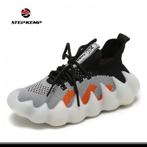 Fly Knitting Breathable Kids Baby Walking Casual Running Shoes