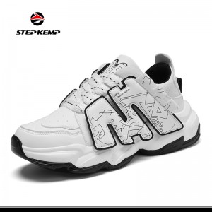 Kalalakin-an nga Babaye's Breathable Gym Athletic Running Walking Komportable Platform Shoes