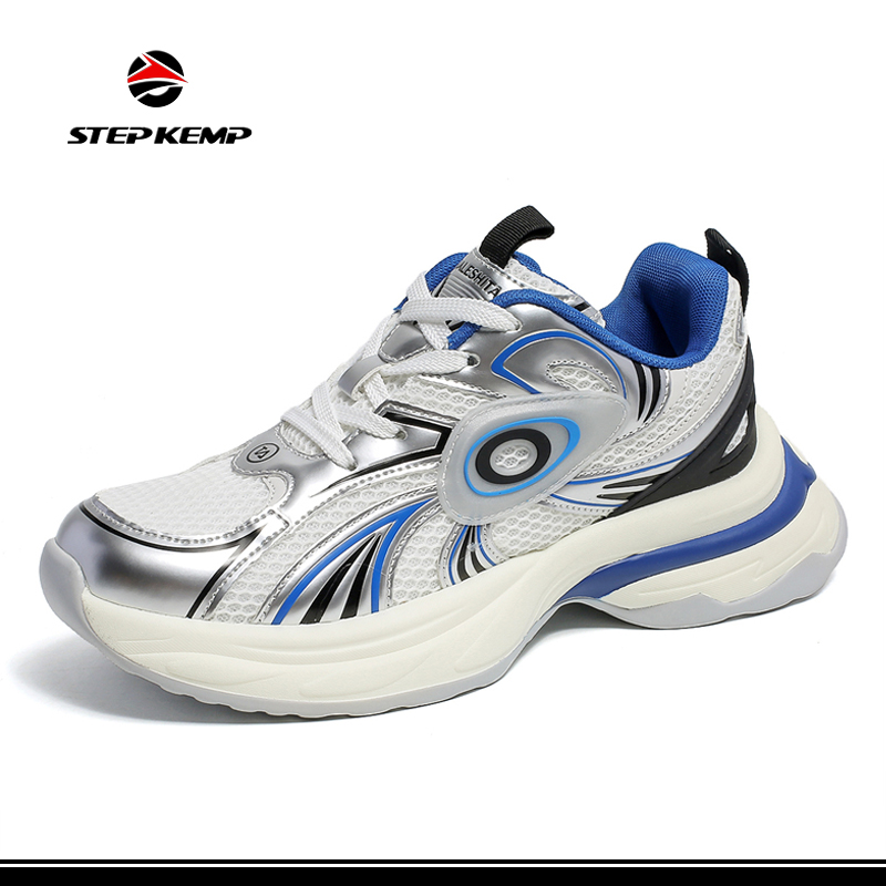 Unisex-mode-sneakers Hardloop glyvrye tennis-atletiese stapskoene