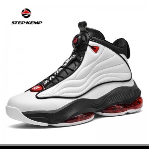 Male Fashion Sports Breathable Anti-Slip Classic High-Top Basketball Shoes