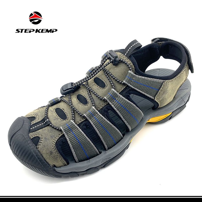 Anti-Collision Toe Cap Outdoor off-Road Hiking Sandal Beach Shoes