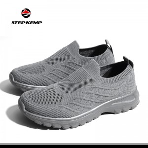 Men Women Fashion Walking Sneaker Running Flyknit Comfortable Sports Shoes