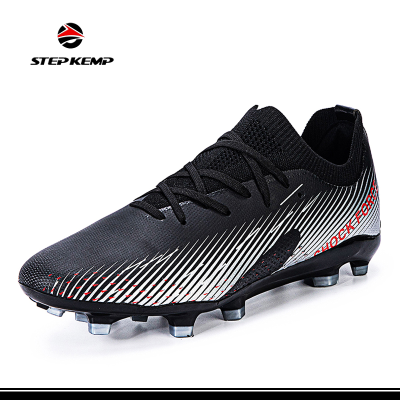 Men Firm Ground Outdoor Soccer Cleats Youth Football Shoes