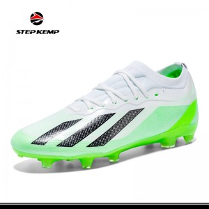 Inventarisasi Flyknit Desain Anyar utawa Customized TPU Rb Outsole Soccer Football Shoes