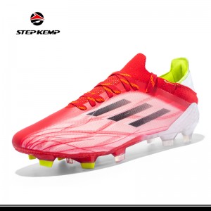 I-Durable Cheap Soccer Shoe Edume Kakhulu Idizayini Yebhola Ephefumulayo I-Sneaker Sport Shoes