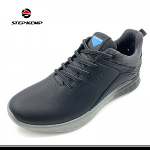 Athletic Footwear Waterproof Golf Sneaker Sapatu pikeun Lalaki Awéwé