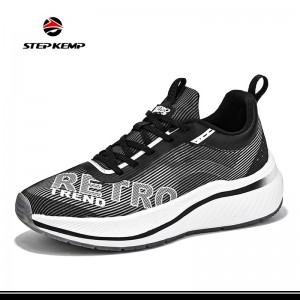 Slip On Sneakers Walking Tennis Shoes Izitena Ezingasindi Ezivamile Zomsebenzi Wokuhamba Ejimini