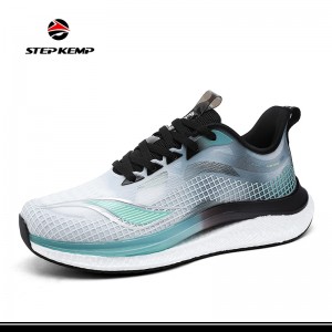 Mens Slip On Walking Running Tennis Gym Sneakers Non Slip Work Shoes