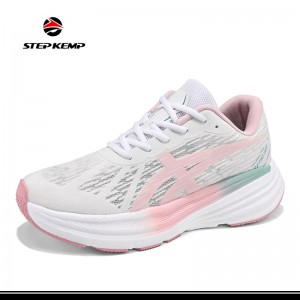 Mens Womens Running Shoes Mesh Breathable Lightweight Cushioning Training Athletic Sneakers