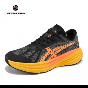Zapatos para correr para hombre y mujer, zapatillas deportivas de entrenamiento con amortiguación ligera y transpirable de malla