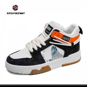 Wholesale Fashion School Student Casual Walking Sport Youth Skateboard Shoes