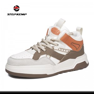 High Top Fashion Versatile Retro Casual Sports Breathable Wearable Board Shoes