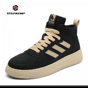 Hot Selling MID Top Papan Sneakers Unisex Walking Style Skateboard Shoes