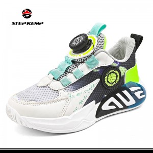 Детские кроссовки нового стиля, повседневная легкая спортивная обувь для бега, тенниса
