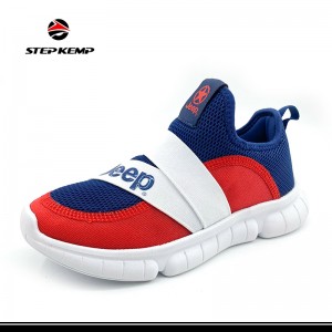 නිර්මාණකරු විලාසිතා ළමා පාවහන් Flyknit Sock Kid Breathable Sneakers
