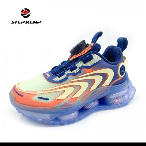 Kid Air Tennis Running Athletic Walking Jogging Sport Lightweight Breathable Sneakers