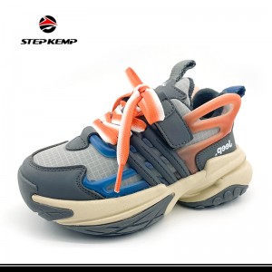 Kids Running Primary Winter Plush Warm School Students Sports Shoes