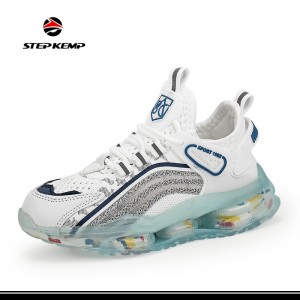 Kids Tennis Breathable Running Walking Shoes Fashion Sneakers for Boys and Girls