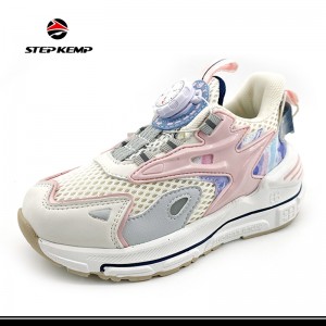 Casual Sneakers Children Spring Summer Breathable Mesh Running Shoes