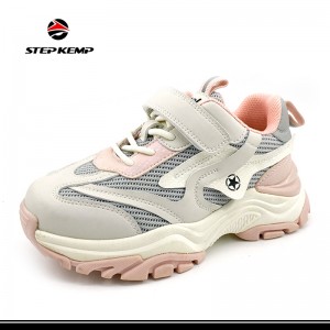Girls Boys Outdoor Casual Anti-Slip Breathable Running Sneakers