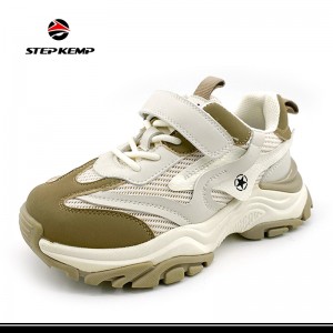 Girls Boys Outdoor Casual Anti-Slip Breathable Running Sneakers