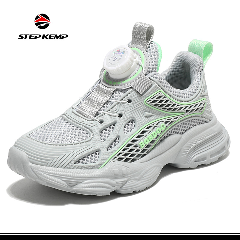 Ragazzi Ragazze Bambini Air Running Shoes Sneakers Confortu Ligeru Athletic Tennis Gym Walking Shoes