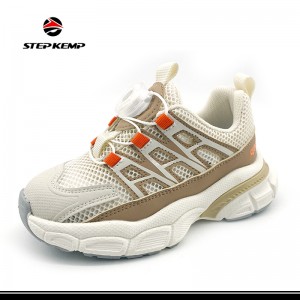 Boys Girls Sneakers Kids Lightweight Breathable Tennis Athletic Running Shoes