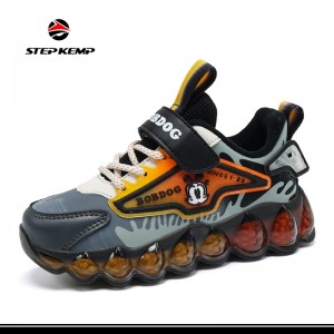 Kids Breathable TPU Boost Sole Sports and Leisure Running Shoes