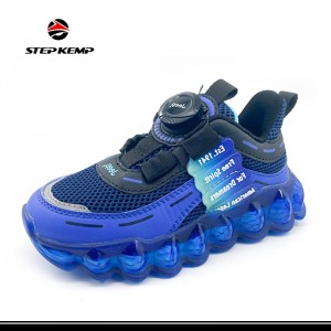 Breathable Youth Kids Sneakers Athletic Training Tennis Walking Shoes
