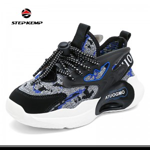 Kinders Flyknit Breathable Casual Hardloop Sneakers Skoene