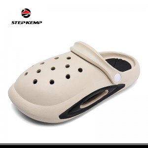 Womens Clogs Breathable Lub Caij Ntuj Sov Puam Sandals Adjustable Slide Garden Shoes