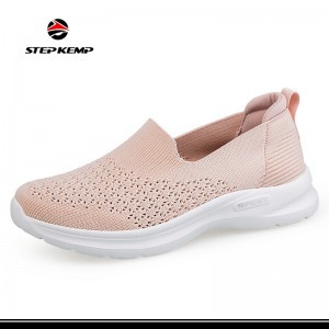 Womens Walking Non Slip Running Breathable Lightweight Gym Sneakers