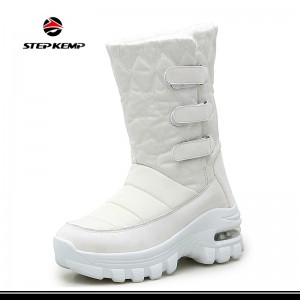 Women′s Waterproof Snow Boots Mid Calf Warm Winter Outdoor Footwear