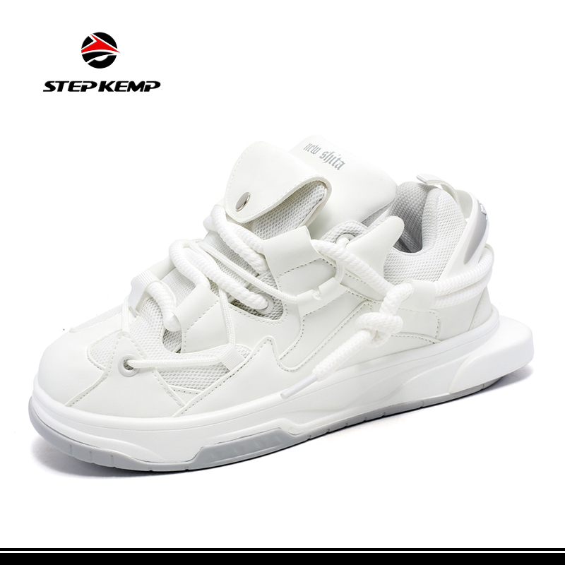 Sneakers Platform Mesh Bernafas Kasut Kasual Fesyen Kasut Sukan