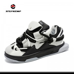 Zapatillas de deporte con plataforma de malla transpirable, calzado informal, zapatos deportivos de moda