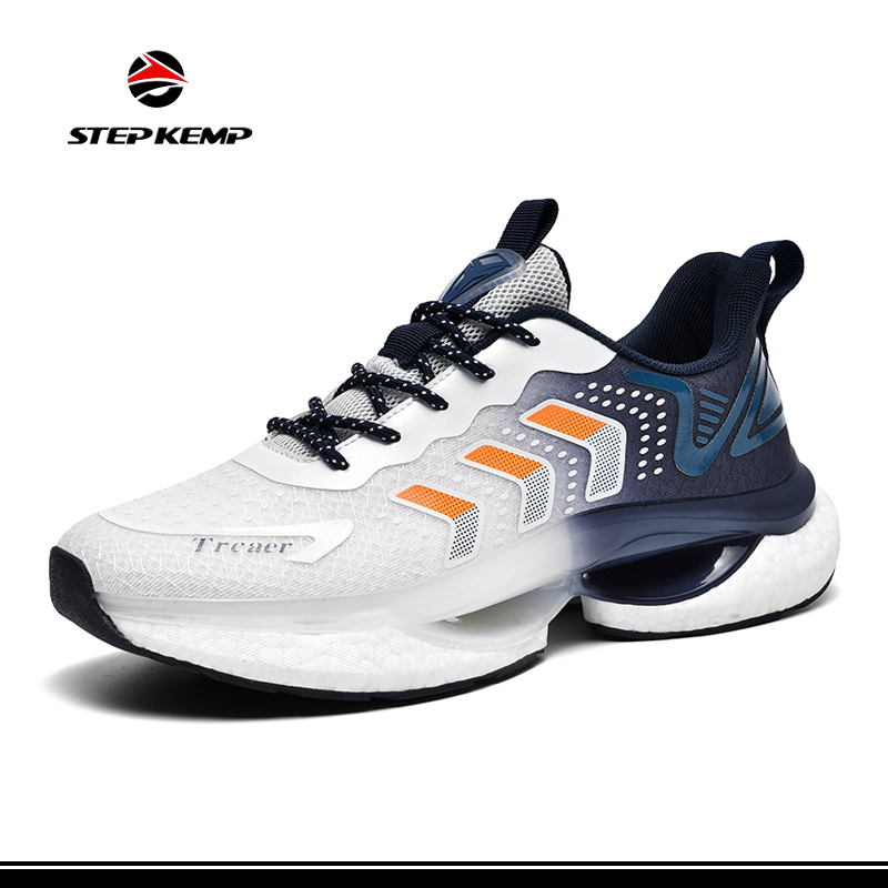 Продажба на едро на модни маратонки в стил Flyknit, спортни обувки