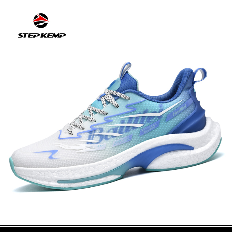 Mga Sapatos sa Tennis nga Nagdagan sa Kalalakin-an nga Kababayen-an sa Air Athletic Lightweight nga Sport Gym Jogging Sneakers