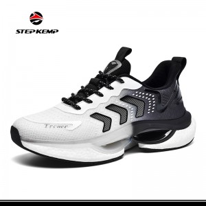 Inkweto nyinshi Flyknit Yiruka Yuburyo bwa Sneaker Sport Inkweto