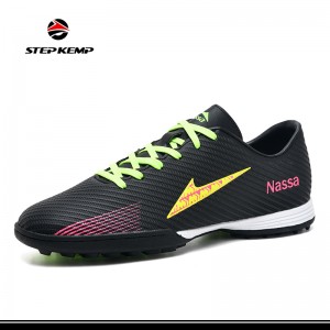 အမျိုးသားဘောလုံးဖိနပ်များ နိမ့်ခြေကျင်းခြေအိတ်များ Flyknit Breathable လေ့ကျင့်ရေးဘောလုံးဖိနပ်များ