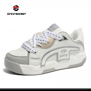 Lovers Casual Fashion Thick Bottom and Shoelace Sports Bread Shoes