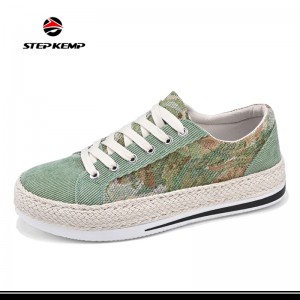 New Vintage Style Men Fashion Casual Sneakers Flat Canvas Skateboard Shoes
