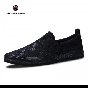 Men Mesh Breathable Slip ser Athletic Running Casual Loafer Board Sneakers