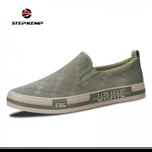 Viroj Mesh Breathable Glito sur Atleta Kuranta Casual Loafer Board Sneakers